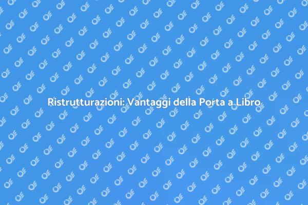 Ottimizza gli Spazi con una Porta a Libro