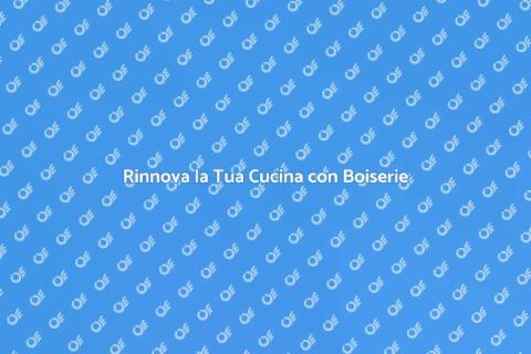 Boiserie in Cucina: Eleganza e Funzionalità