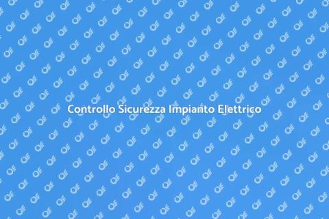 Verifica Impianto Elettrico Hotel