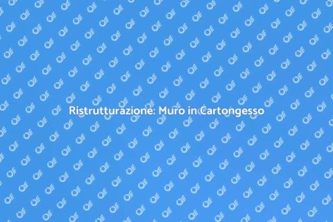 Muro in Cartongesso: Soluzione Versatile