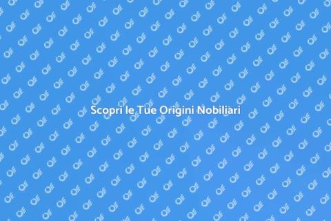 Verifica Genealogica per Nobiltà