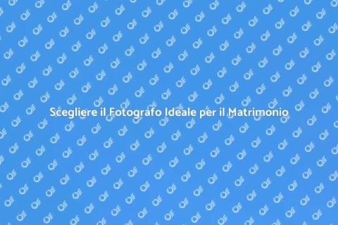 Fotografo di Matrimoni Esperto