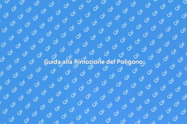 Come Eliminare il Poligono del Giappone