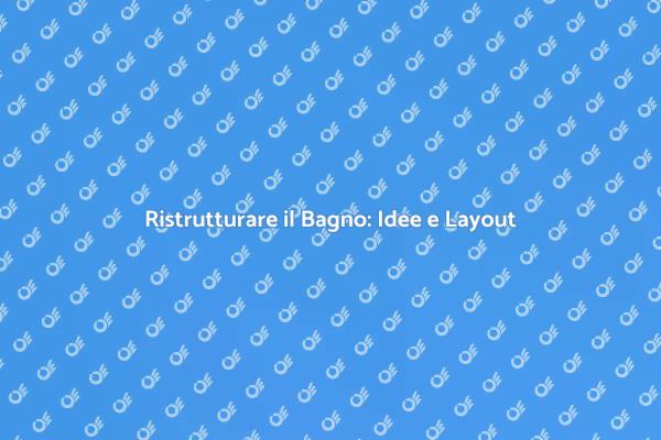 Idee Innovative per il Bagno