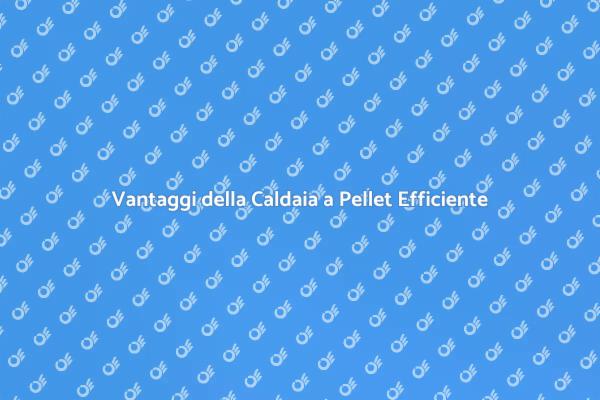 Caldaia a Pellet: Un'Alternativa Sostenibile