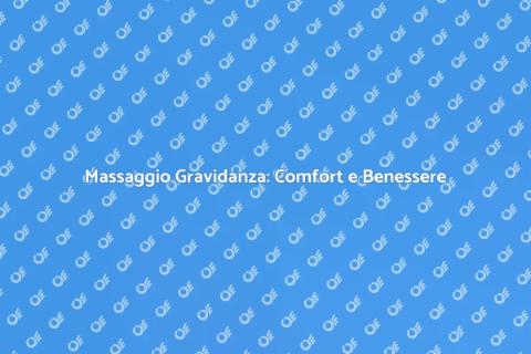 Massaggio Preparto: Sollievo Pelvico