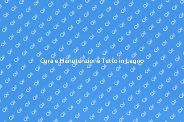 Importanza della Manutenzione Tetto