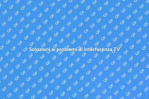Riparazione TV: risolvi interferenze