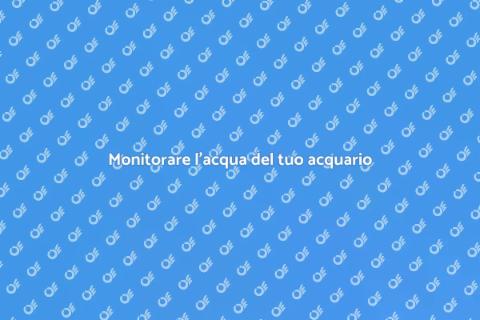 Analizzare l'acqua dell'acquario