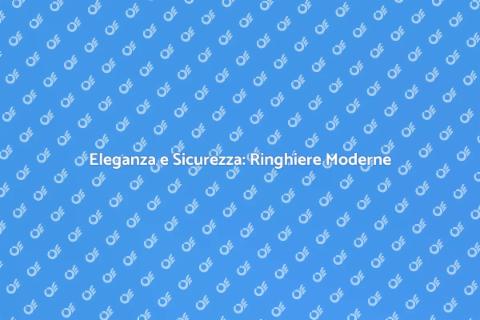 Ringhiere Contemporanee per Scale