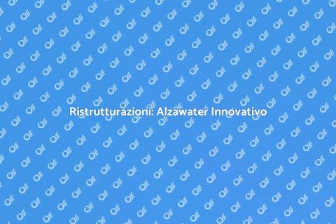 Alzawater Innovativo per la Casa