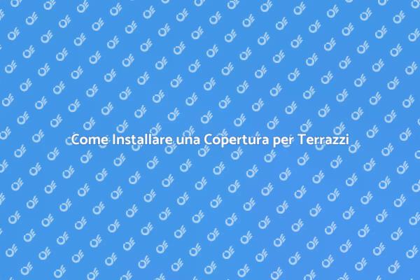 Trasforma il Tuo Terrazzo con Stile
