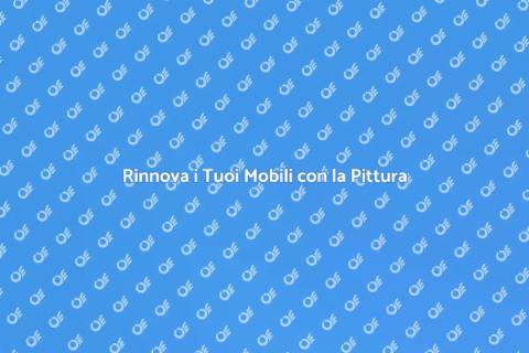 Pittura per Mobili in Legno Creativa