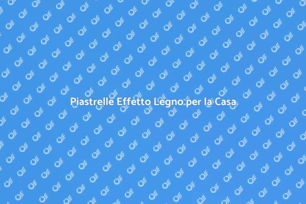 Scopri il Rivestimento in Piastrelle