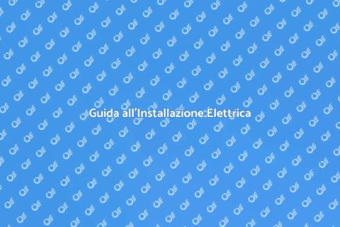 Installare Corrente di Alimentazione