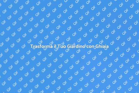 Ghiaia Decorativa per Giardino