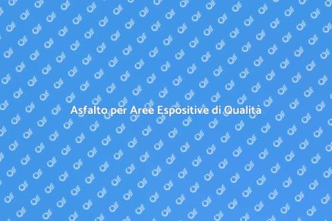 Installazione Asfalto per Esposizioni