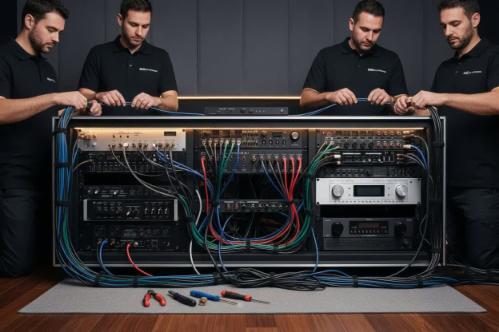 installare amplificatore audio