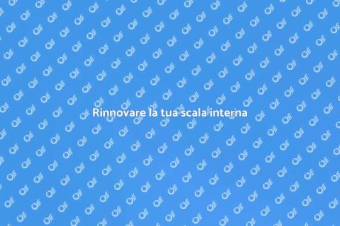 Modificare una scala interna con stile