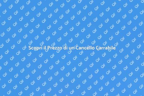 Costo Cancello Carrabile: Scopri di Più