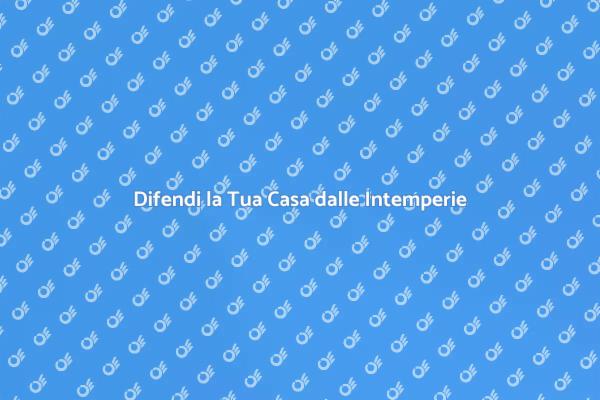 Installazione Protezioni Dalle Intemperie