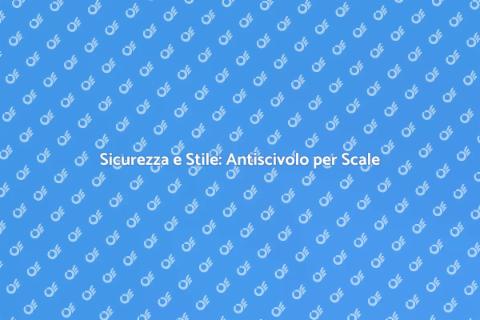 Antiscivolo per Scale a Sbalzo in Vetro