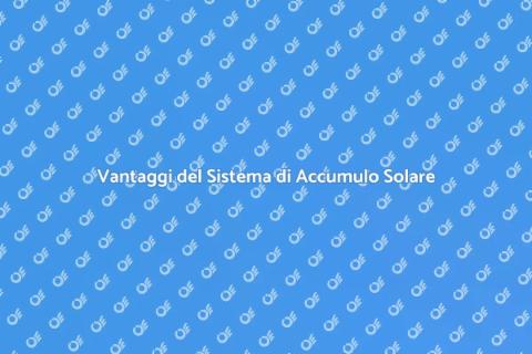 Sistema di Accumulo Batteria Solare