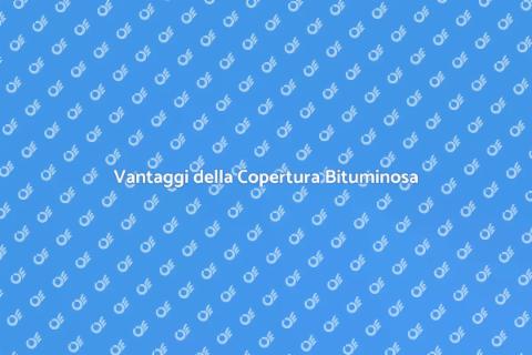 Installare Copertura Bituminosa