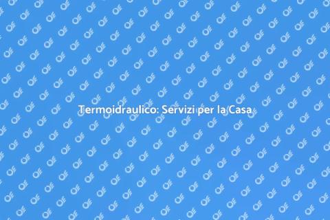 Termoidraulico: Comfort e Efficienza