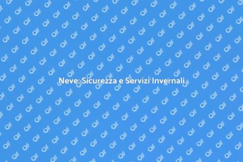 Sciogliere la Neve: Servizio Invernale