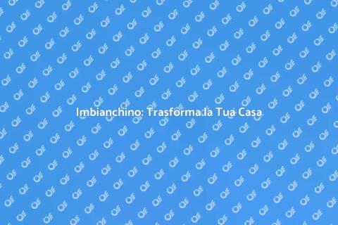 Assumere Imbianchino: Rinnova la Tua Casa