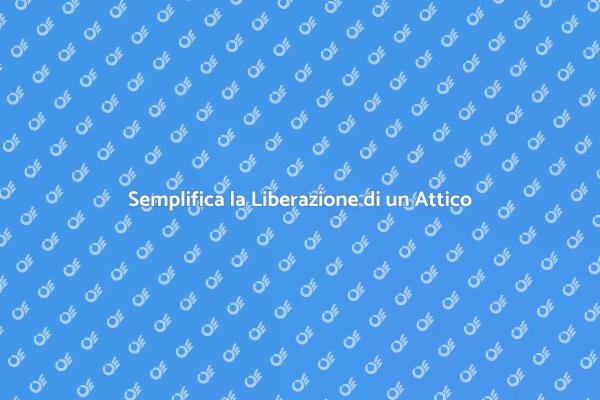 Liberare il Tuo Attico con Facilità