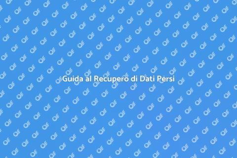Recuperare Dati da Unità Danneggiata