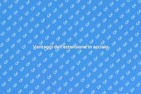 Estensione in acciaio per la tua casa