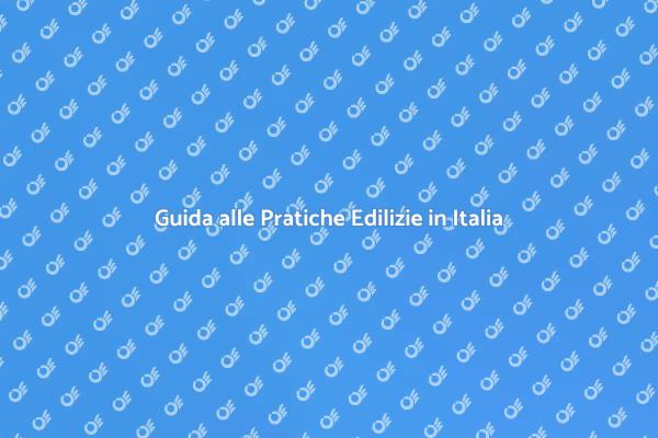 Gestire le Pratiche Edilizie Facile