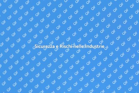 Analisi dei Rischi Industriali