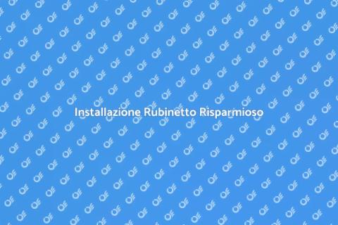 Rubinetto a Risparmio Energetico