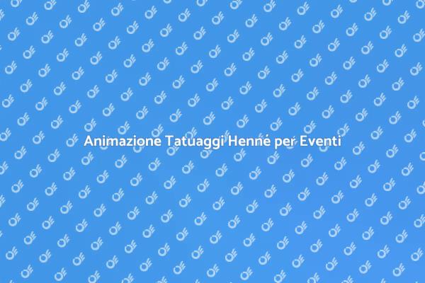 Tatuaggi Henné: Un Tocco Glamour