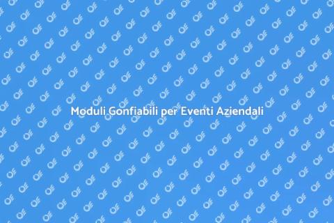 Noleggio Modulo Gonfiabile Eventi