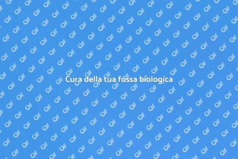 Manutenzione fossa biologica efficace