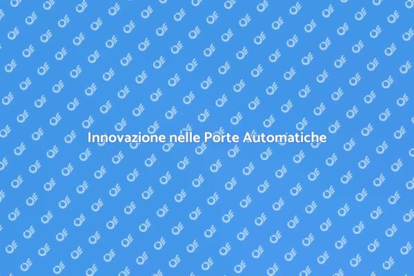 Futuro delle Porte Automatiche