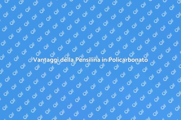Abbellisci il Tuo Balcone con una Pensilina
