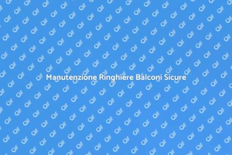 Proteggere Ringhiere Balconi dalle Intemperie