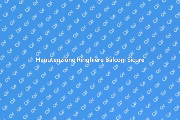 Protezione Ringhiere Balconi Essenziale