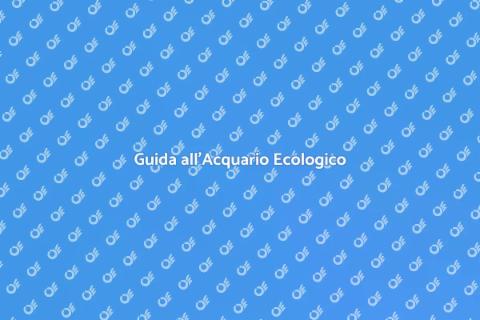 Acquario Sostenibile: Guida Pratica