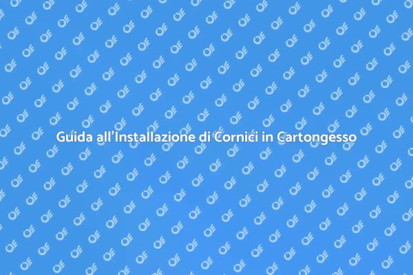 Cornici in Cartongesso: Trasforma la Tua Casa