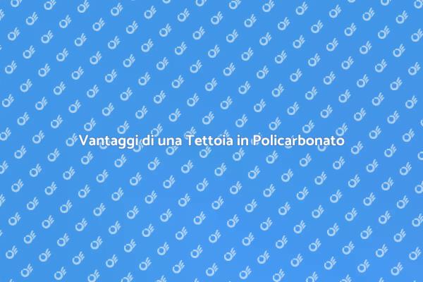Trasforma il Tuo Giardino con una Tettoia