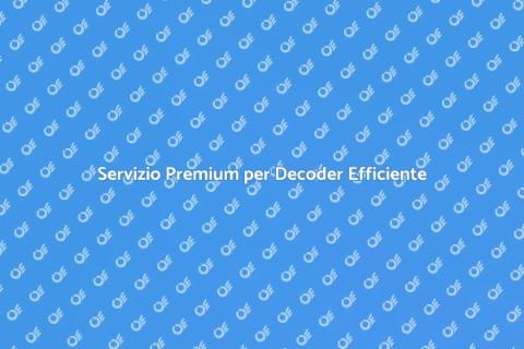 Assistenza Premium per Decoder Digitale
