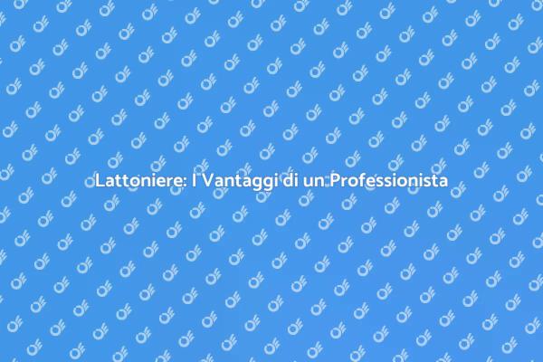 Perché Scegliere un Lattoniere Professionista