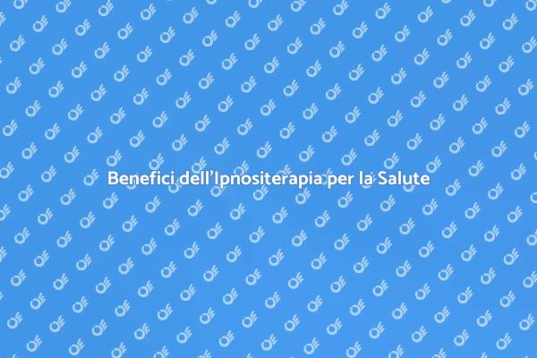 Ottimizza la Salute con l'Ipnositerapia